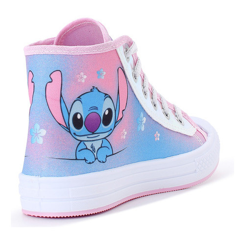 Tênis Botinha Feminino Infantil Menina Stit Casual Escolar - Image 5